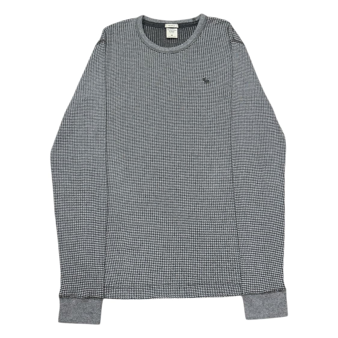 아베크롬비 빈티지 Y2K 와플 롱슬리브 긴팔티 그레이 M 상품이미지1