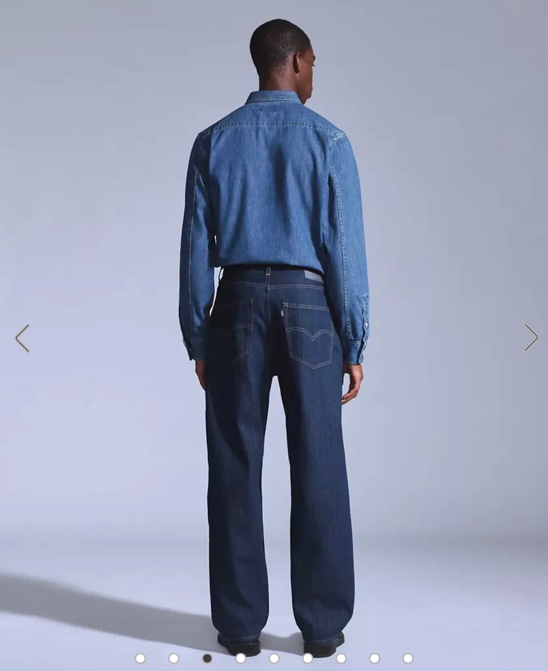 리바이스 블루탭 마커 루즈 진 33x32 상품이미지2