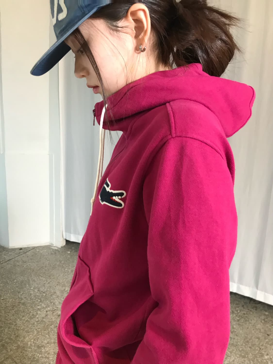 핑크 투웨이 후드집업  상품이미지2