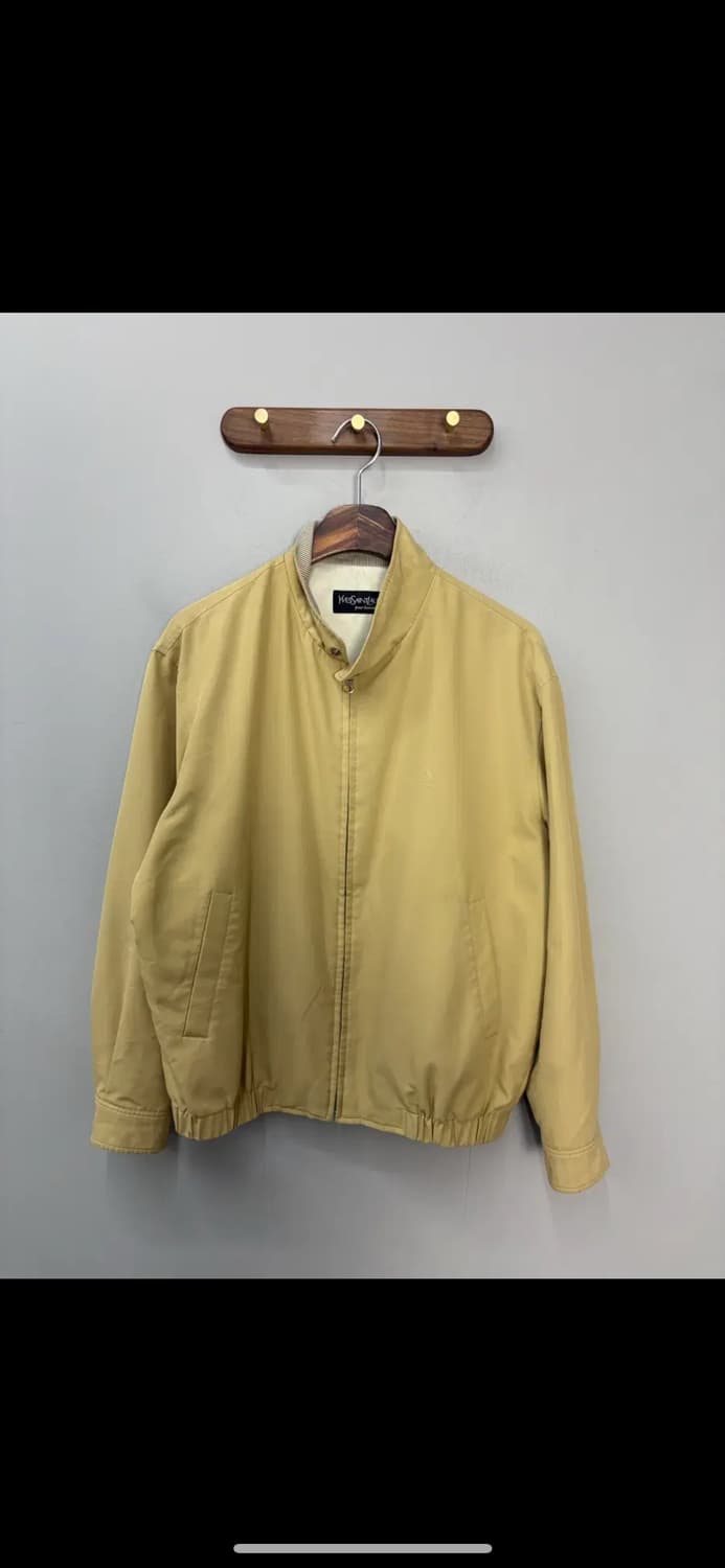 입생로랑 베이지 블루종 자켓 H1461 상품이미지2