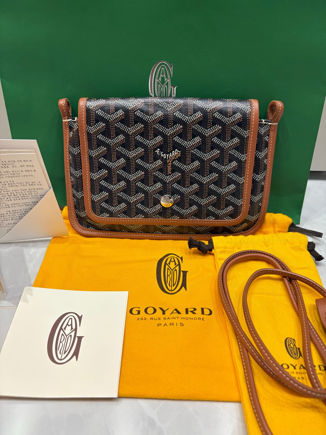 고야드 플뤼메 크로스백 상품이미지1