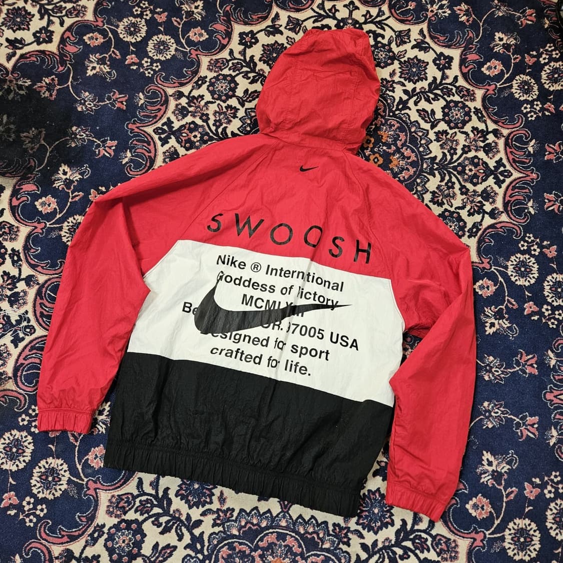 나이키(Nike) 더블 스우시 빽로고 바람막이 공용 상품이미지4