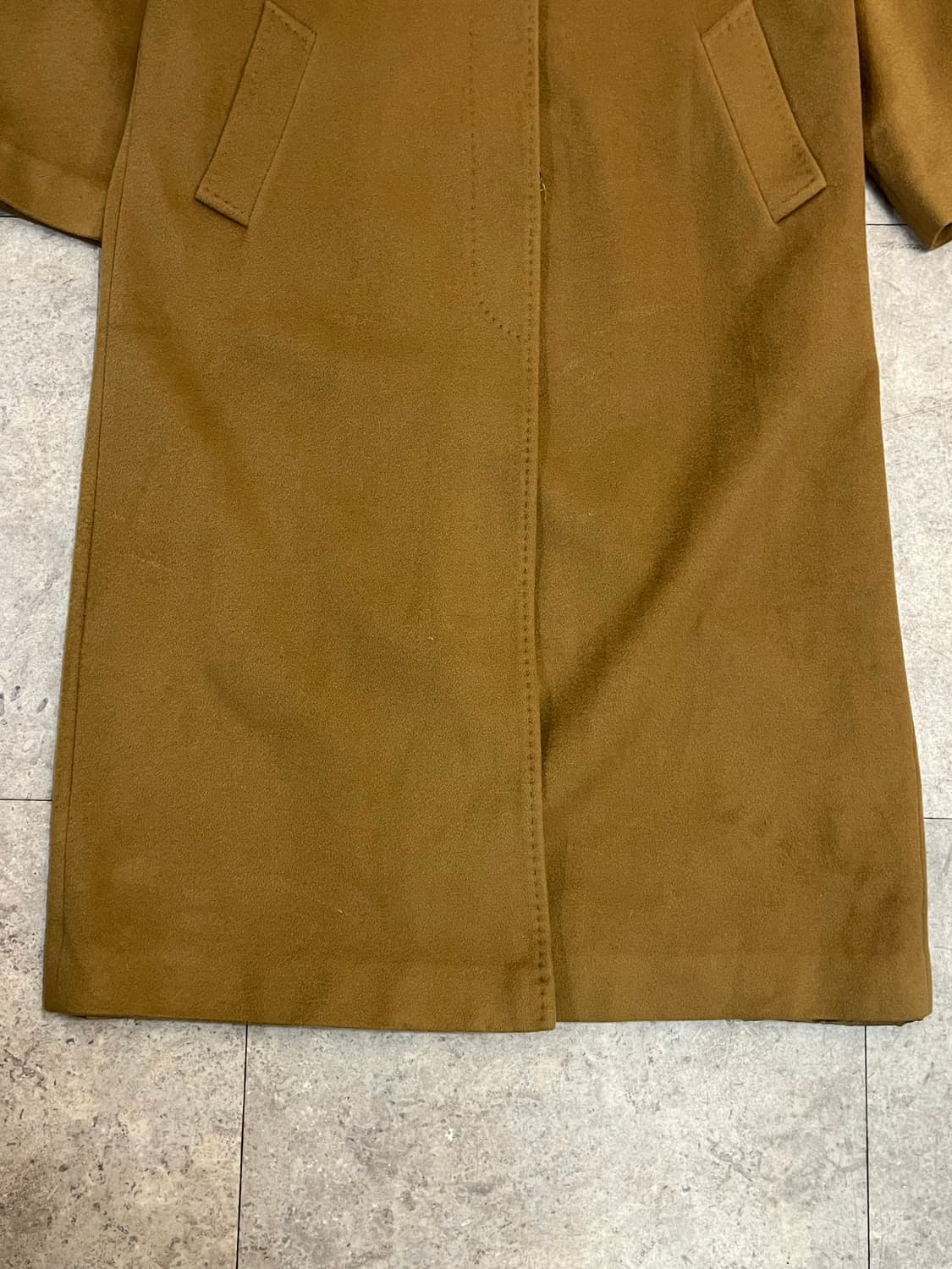 빈티지 캐시미어 코트 카멜 #csz2398 상품이미지6
