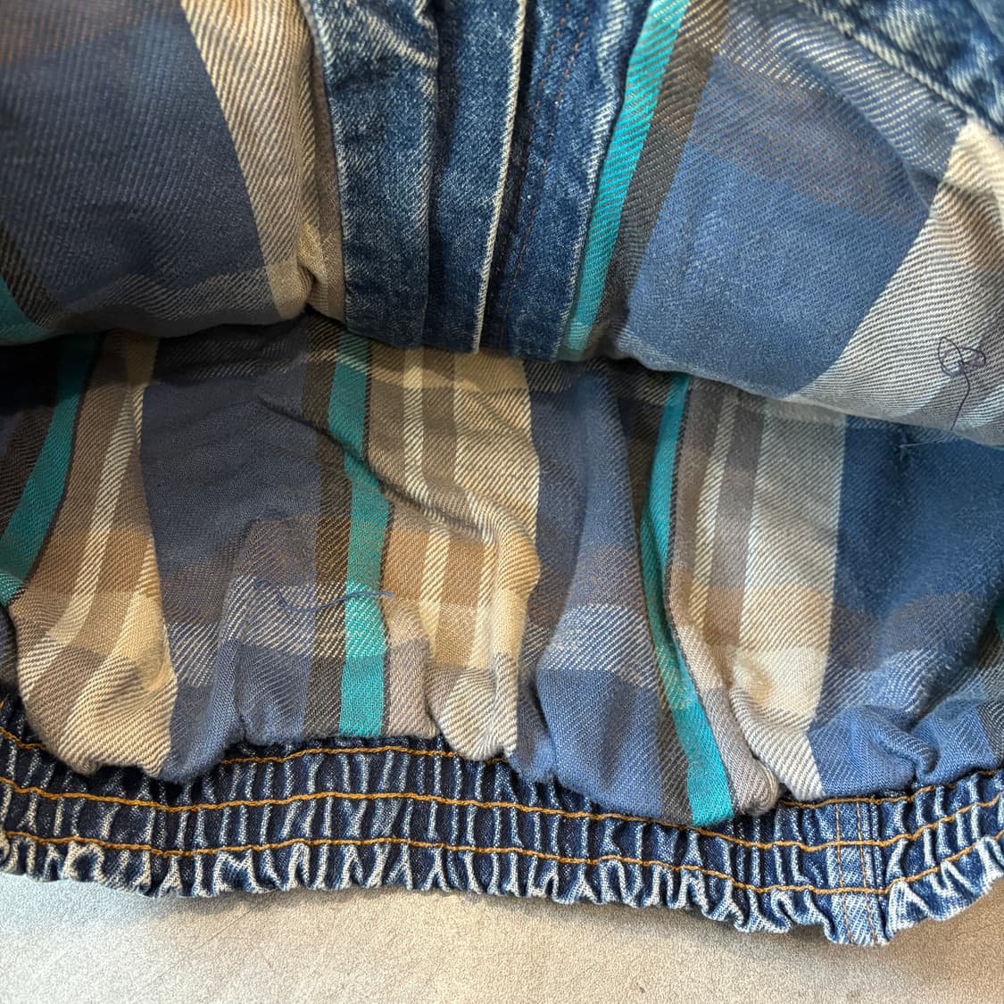 90s 90년대 리바이스 데님 봄버 자켓 청자켓 상품이미지8