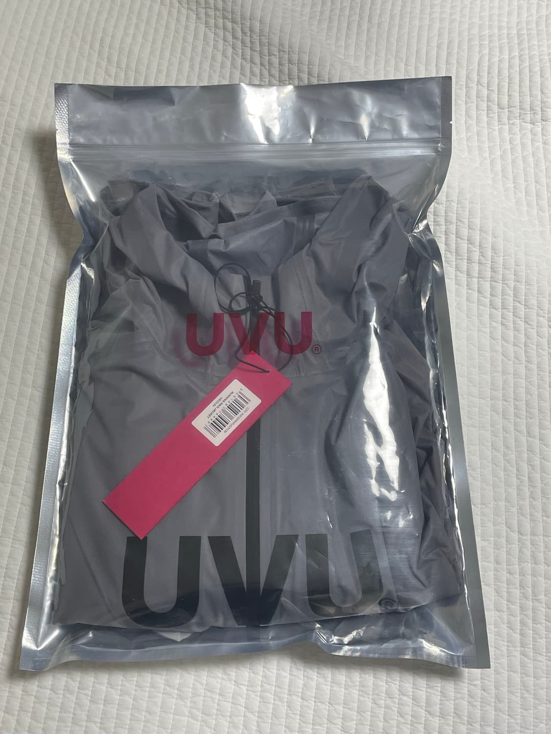 Uvu 러닝 레인 자켓 M 팝니다 상품이미지1