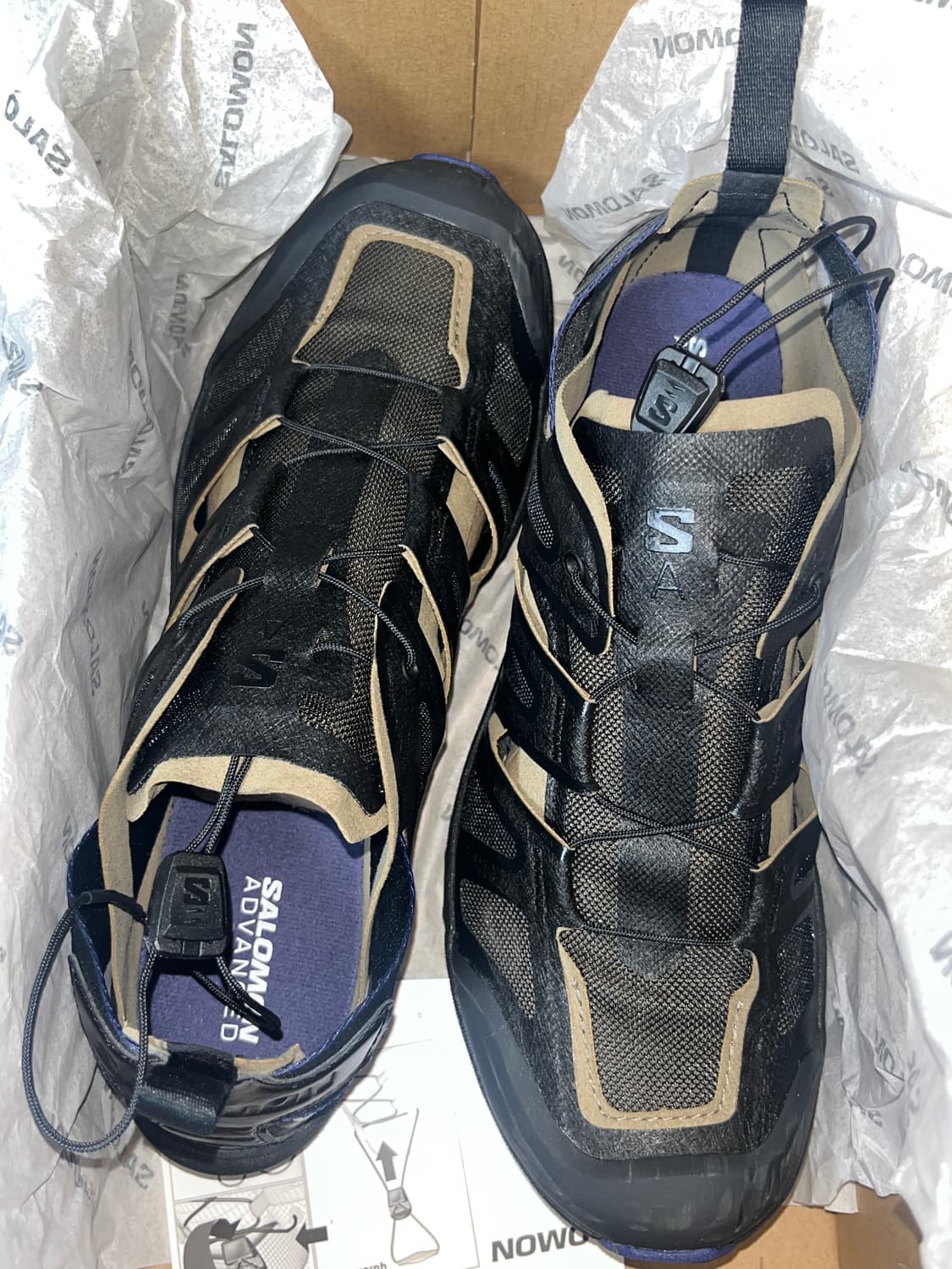 살로몬 UDARA ADVANCED BLACK - 240 상품이미지7