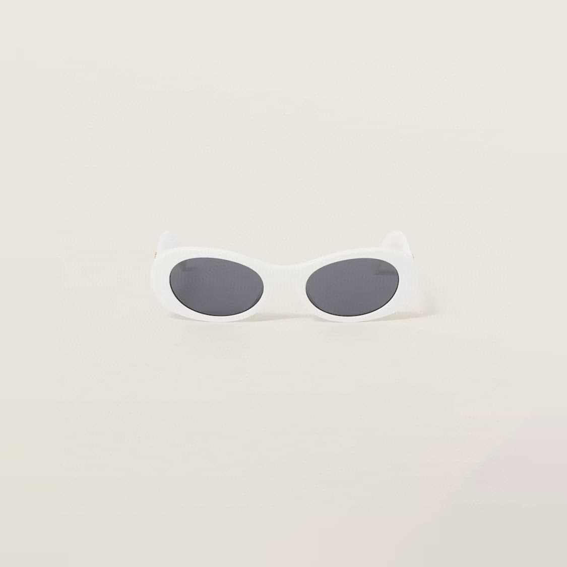 (W) 미우 미우 글림스 선글라스  흰색 상품이미지1