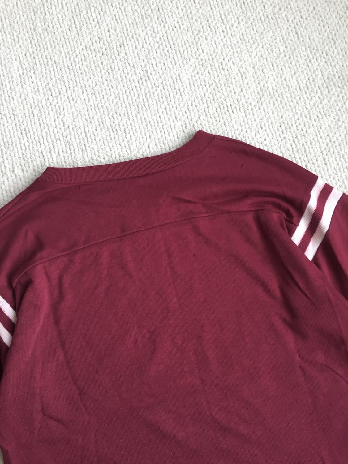 70‘s artex 풋볼 티셔츠 마룬 상품이미지6