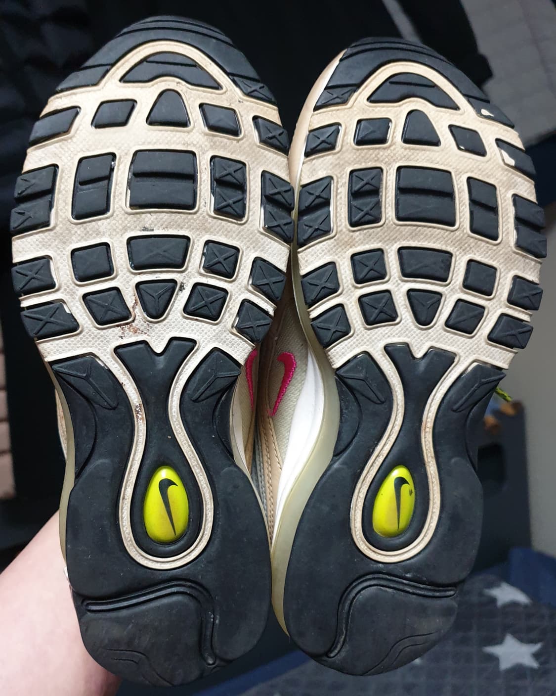 나이키 에어맥스97 라이트본 머쉬룸 핑크 스니커즈 (230) 상품이미지5