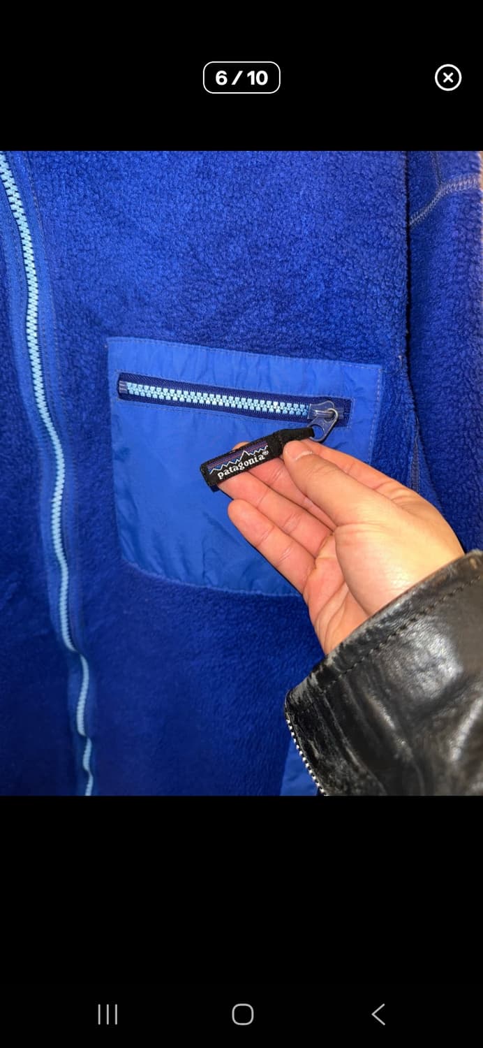 90s usa 파타고니아 플리스 집업 Patagonia fleece후리스 상품이미지7