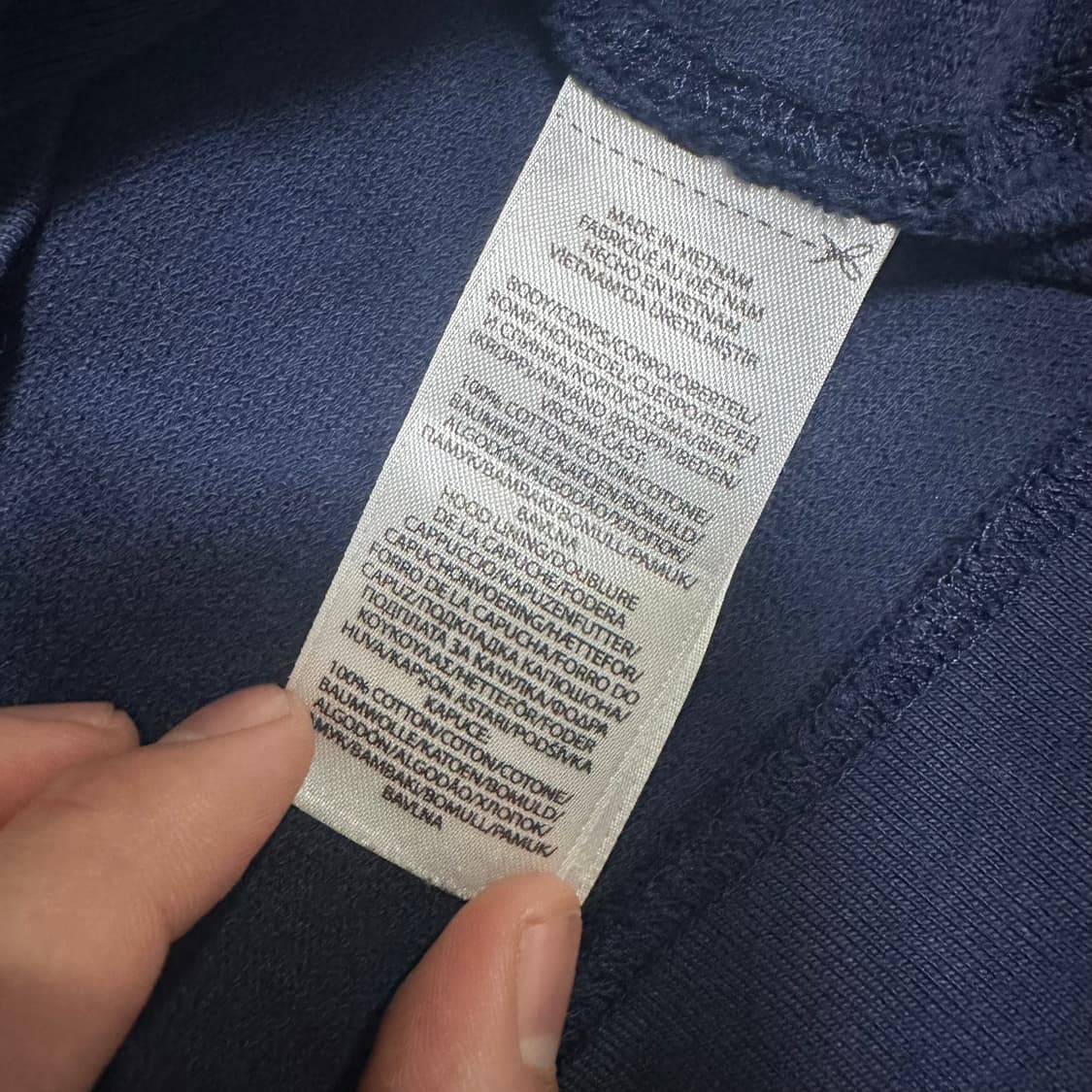 (S~M추천) 폴로 랄프로렌 네이비 빅로고 후드집업 상품이미지5