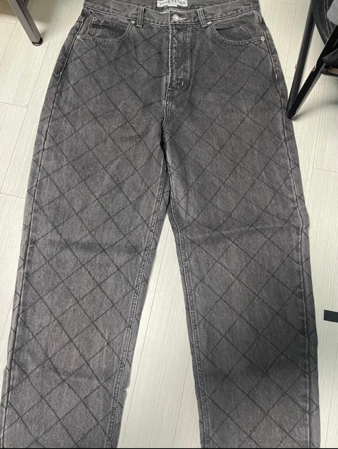 Yeseyesee 예스아이씨 네트 포켓 데님 팬츠 상품이미지2