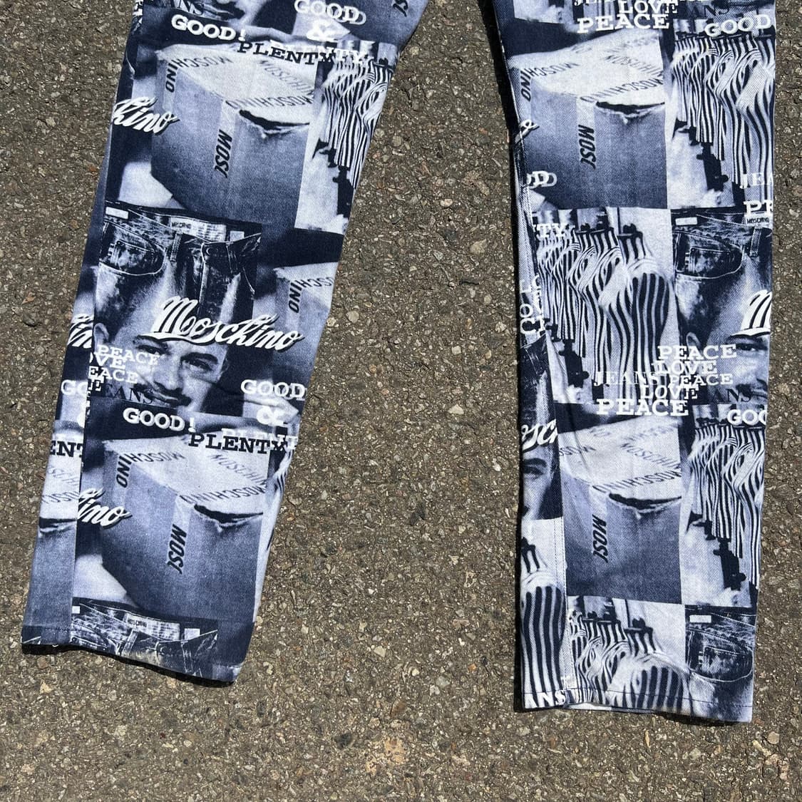 90‘s Moschino AOP Denim Pants 상품이미지9