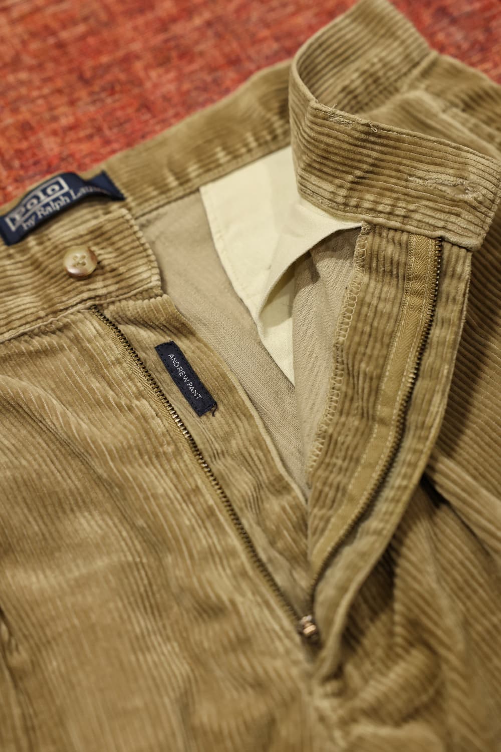 90s 빈티지 폴로랄프로렌 코듀로이 앤드류팬츠 판매 상품이미지7