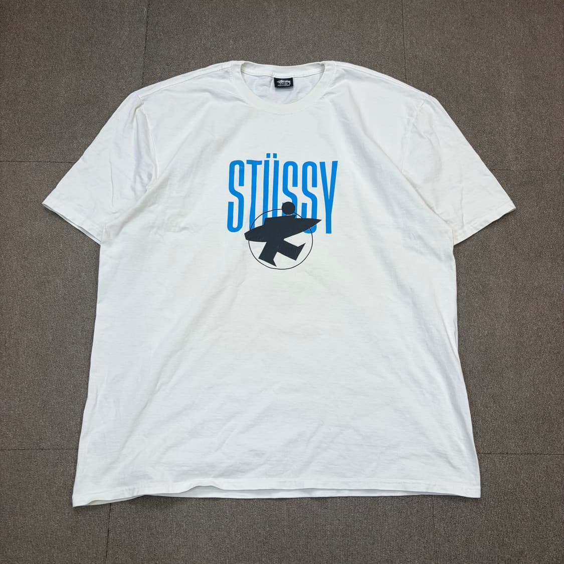 stussy 스투시 서프맨 피그먼트 반팔 티셔츠 XL  상품이미지1