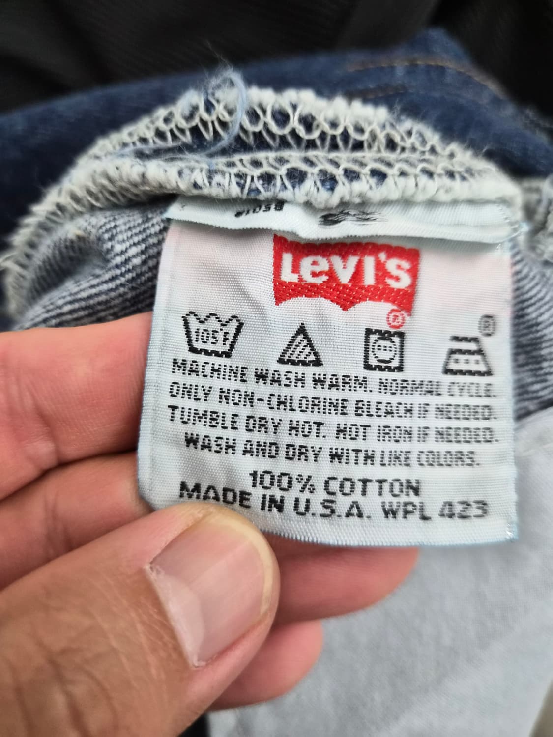 34) 리바이스 90's 501 미국생산 데님 팝니다 상품이미지5