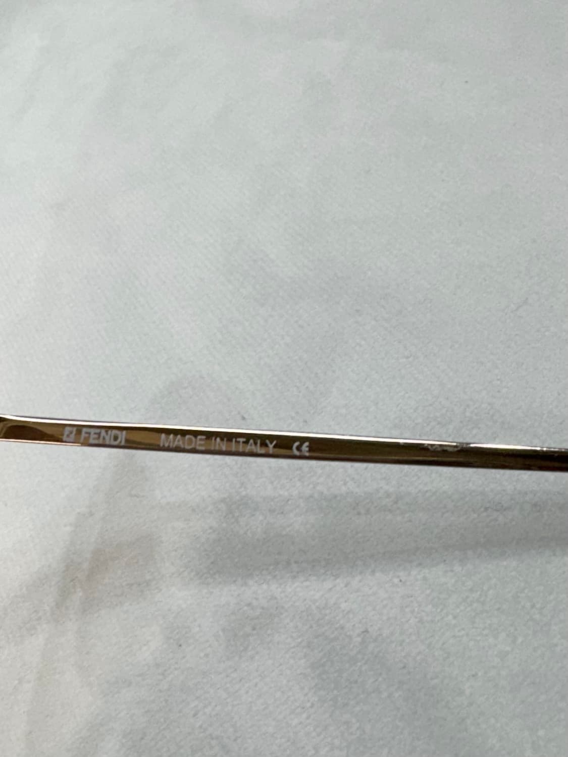 90s 펜디 빈티지 금장 무태 선글라스 made in ITALY   상품이미지7