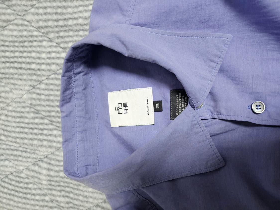 폴리테루 텐코 루즈드셔츠 2.0  워시드블루 상품이미지2