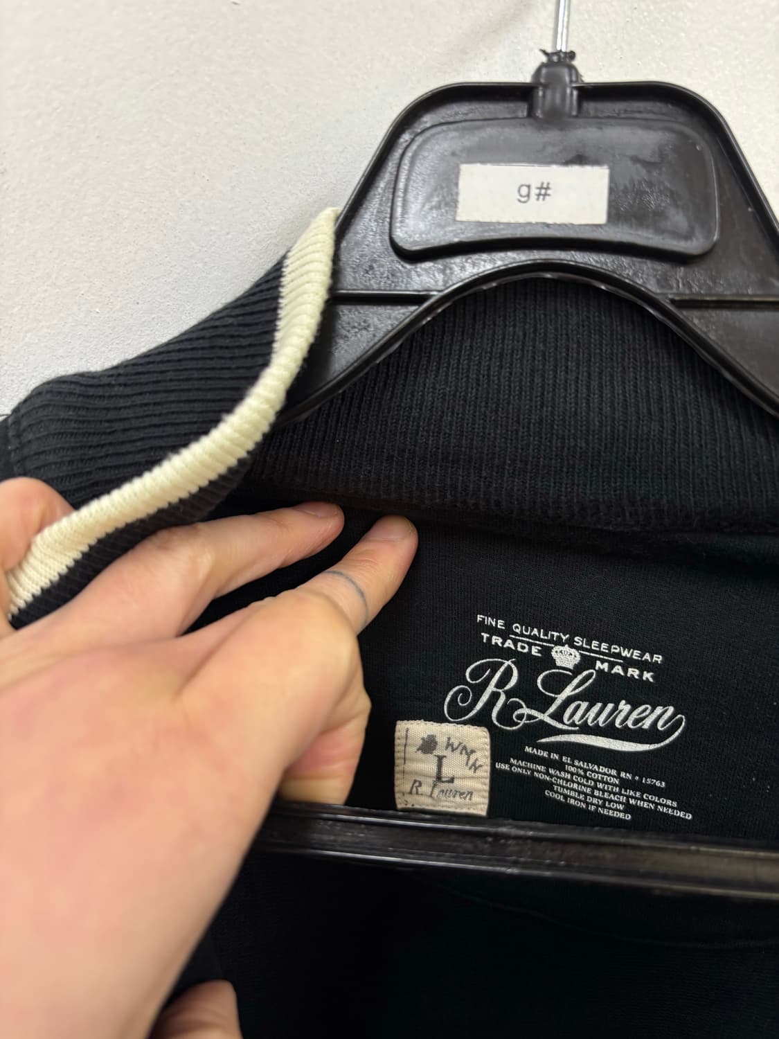 랄프로렌 코튼 반집업 상품이미지4