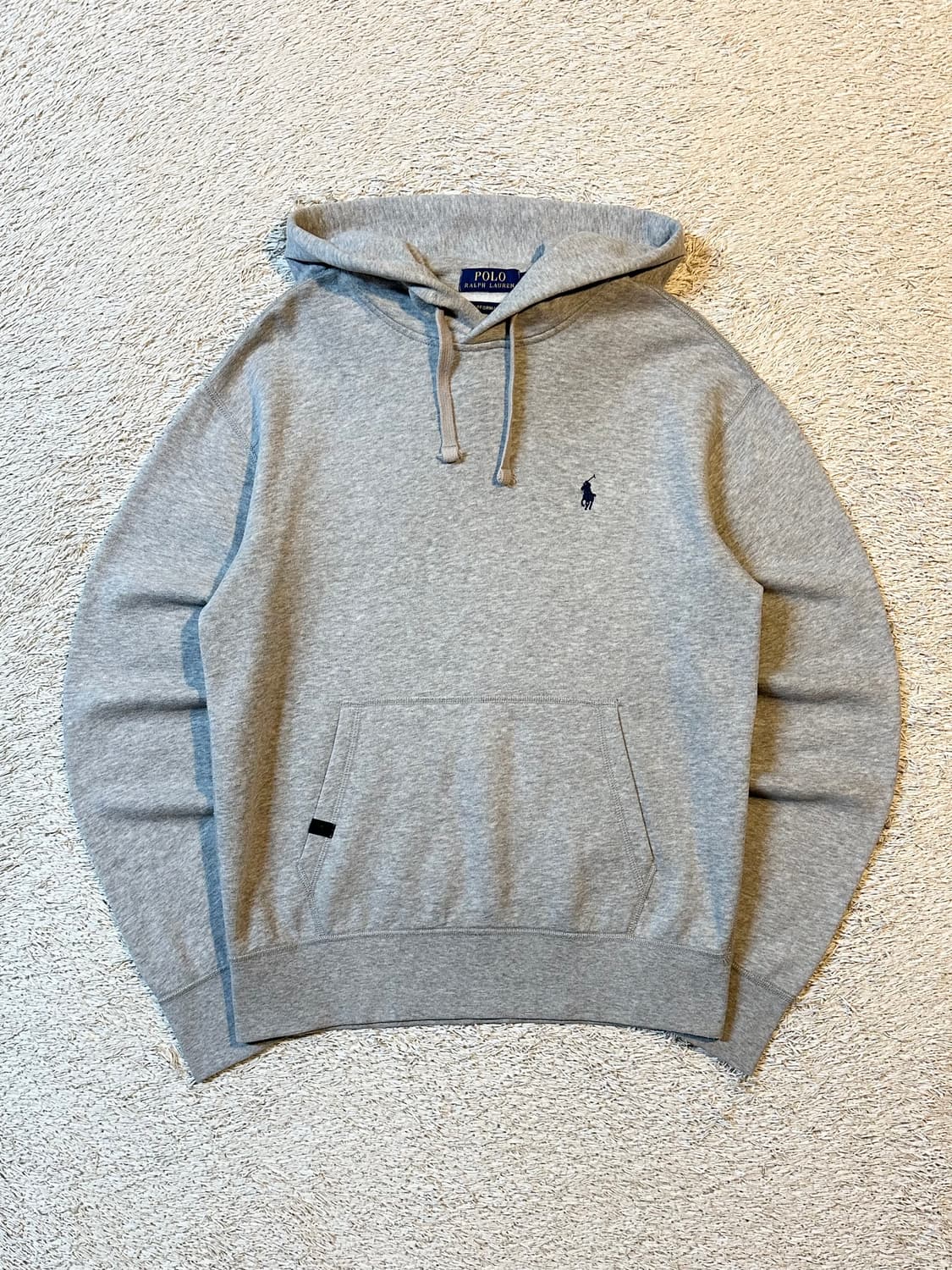폴로 랄프로렌 신형 퍼포먼스 네이비포니 플리스 후드티 그레이 상품이미지1