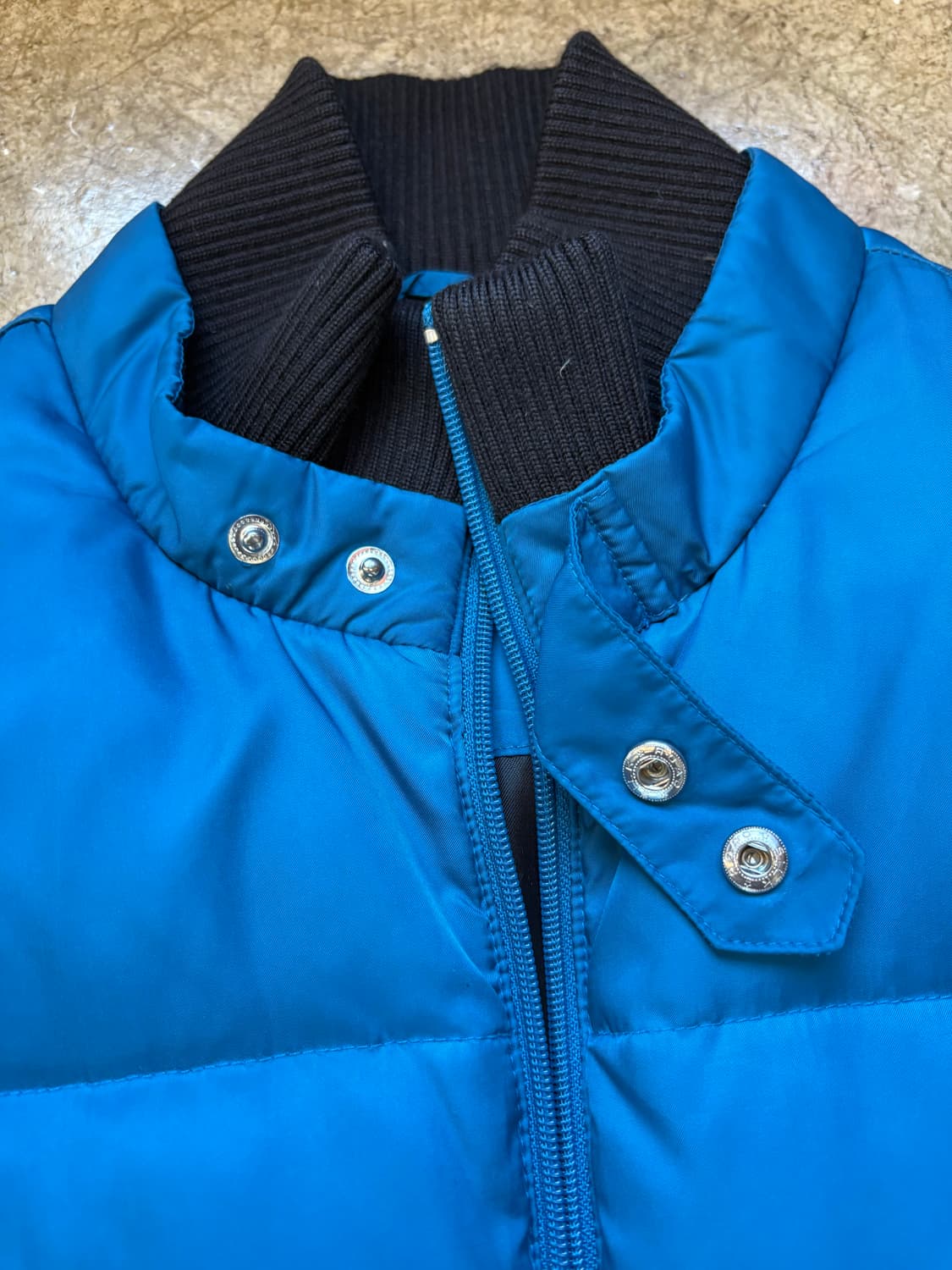 PUMA 다운 오리털 스냅 밴딩 패딩 상품이미지5