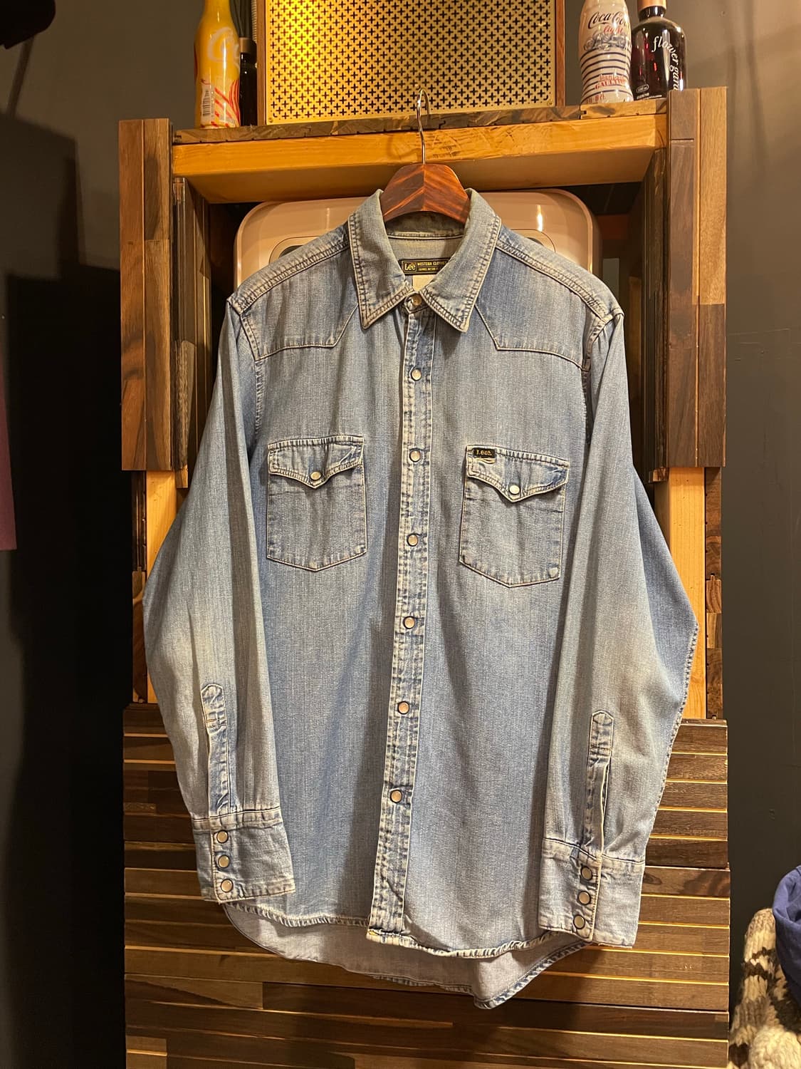 Lee 웨스턴 데님셔츠 상품이미지1