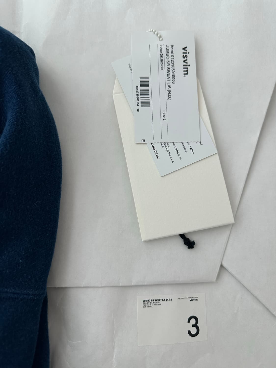 Visvim 비즈빔 점보 스웻셔츠 3사이즈  상품이미지5