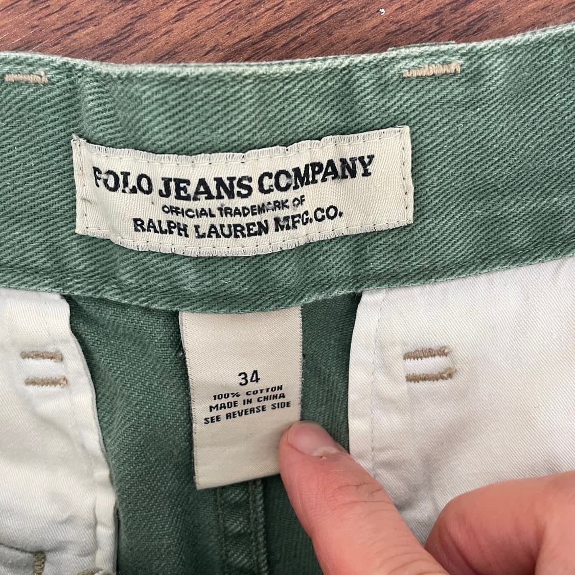 폴로 진스 카고 반바지 상품이미지4