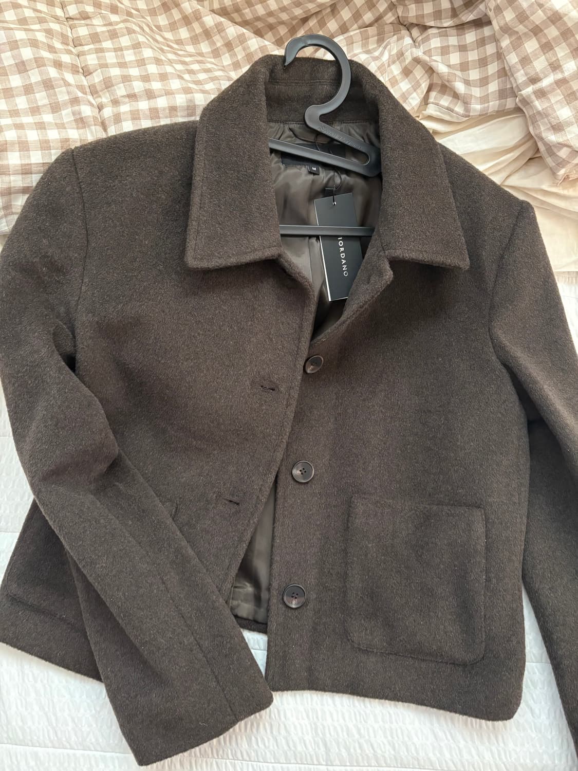 지오다노 울 숏코트 상품이미지1