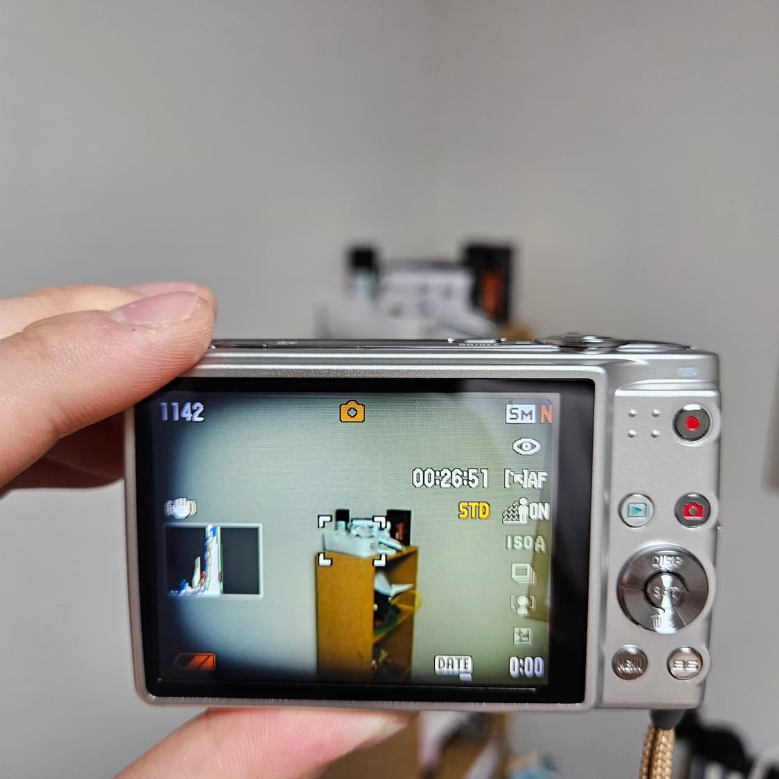 카시오 Exilim EX-Z450 실버 빈티지 디카 디지털카메라 상품이미지6