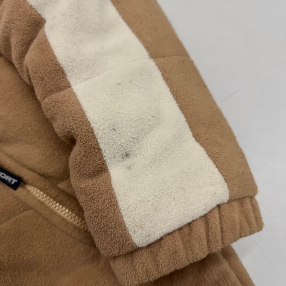 폴로스포츠 90s 베이지 성조기 플리스 자켓 상품이미지6
