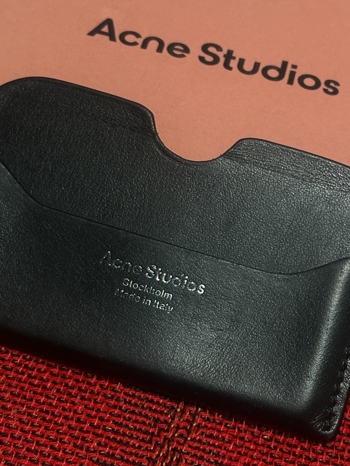 아크네 스튜디오 엘마스 카드지갑 상품이미지3