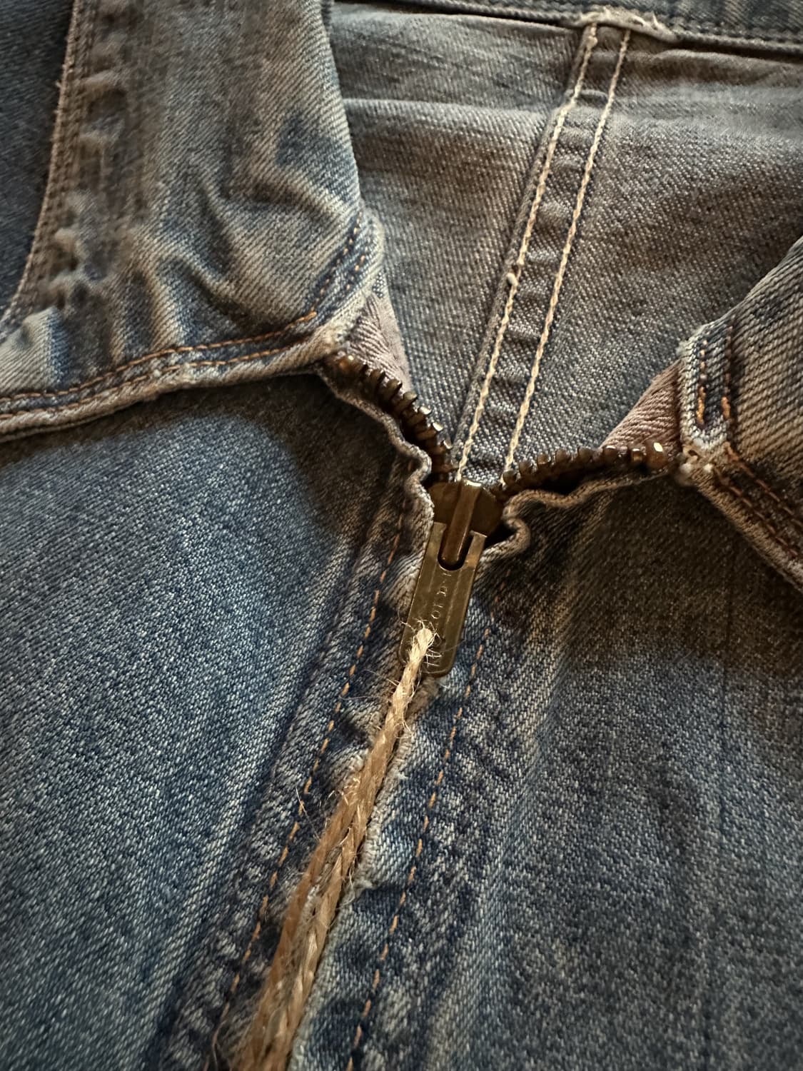 50s Key Imperial VTG Denim Work Jacket 상품이미지6