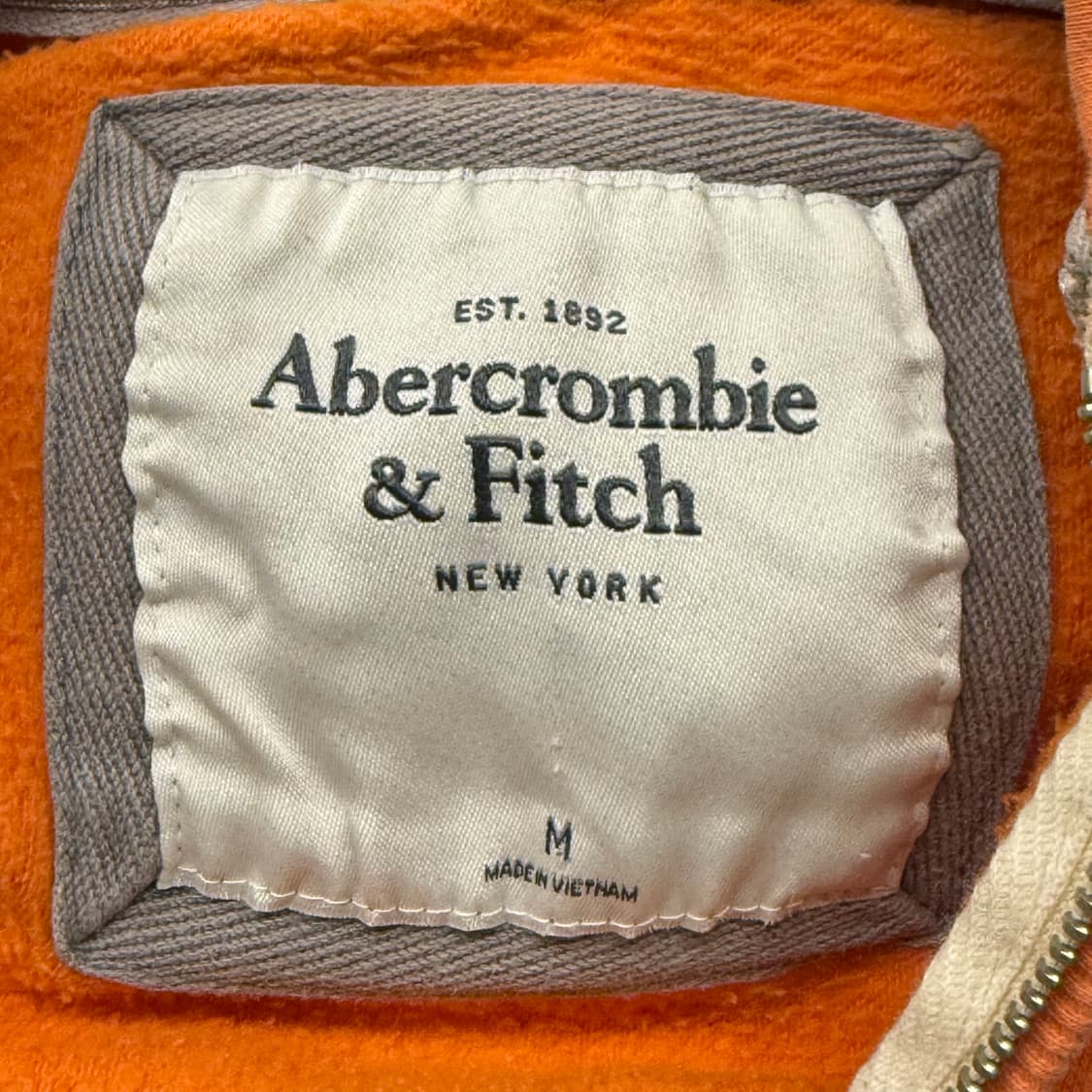 아베크롬비 오렌지 후드집업 상품이미지5