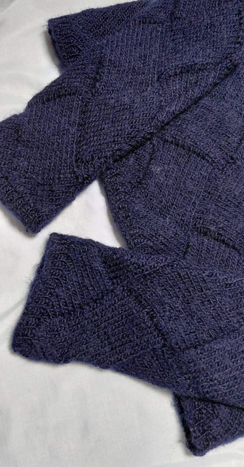 TOMORROWLAND 투모로우랜드 네이비 버튼 니트 M (무료배송) 상품이미지4