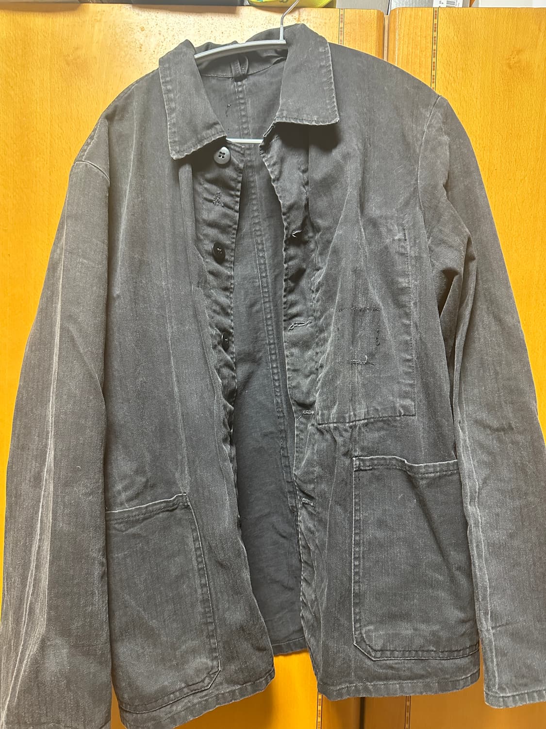 몰스킨 빈티지 블랙프렌치자켓 상품이미지1