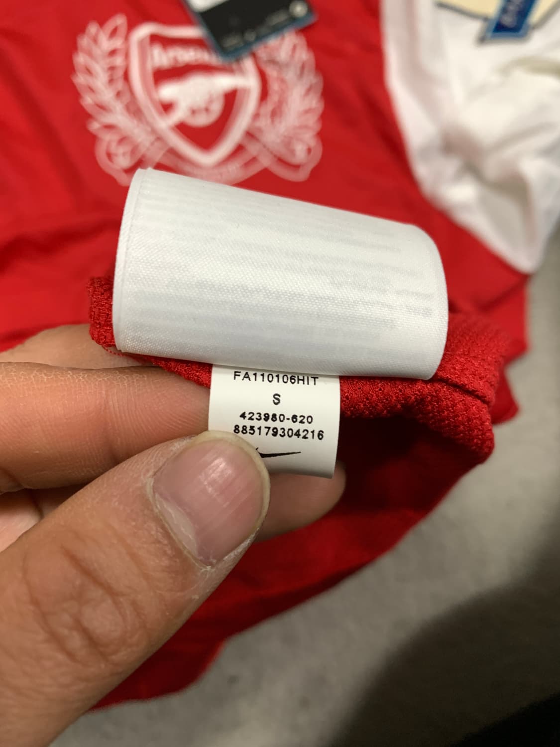 아스날 박주영 유니폼 S 새상품 상품이미지5