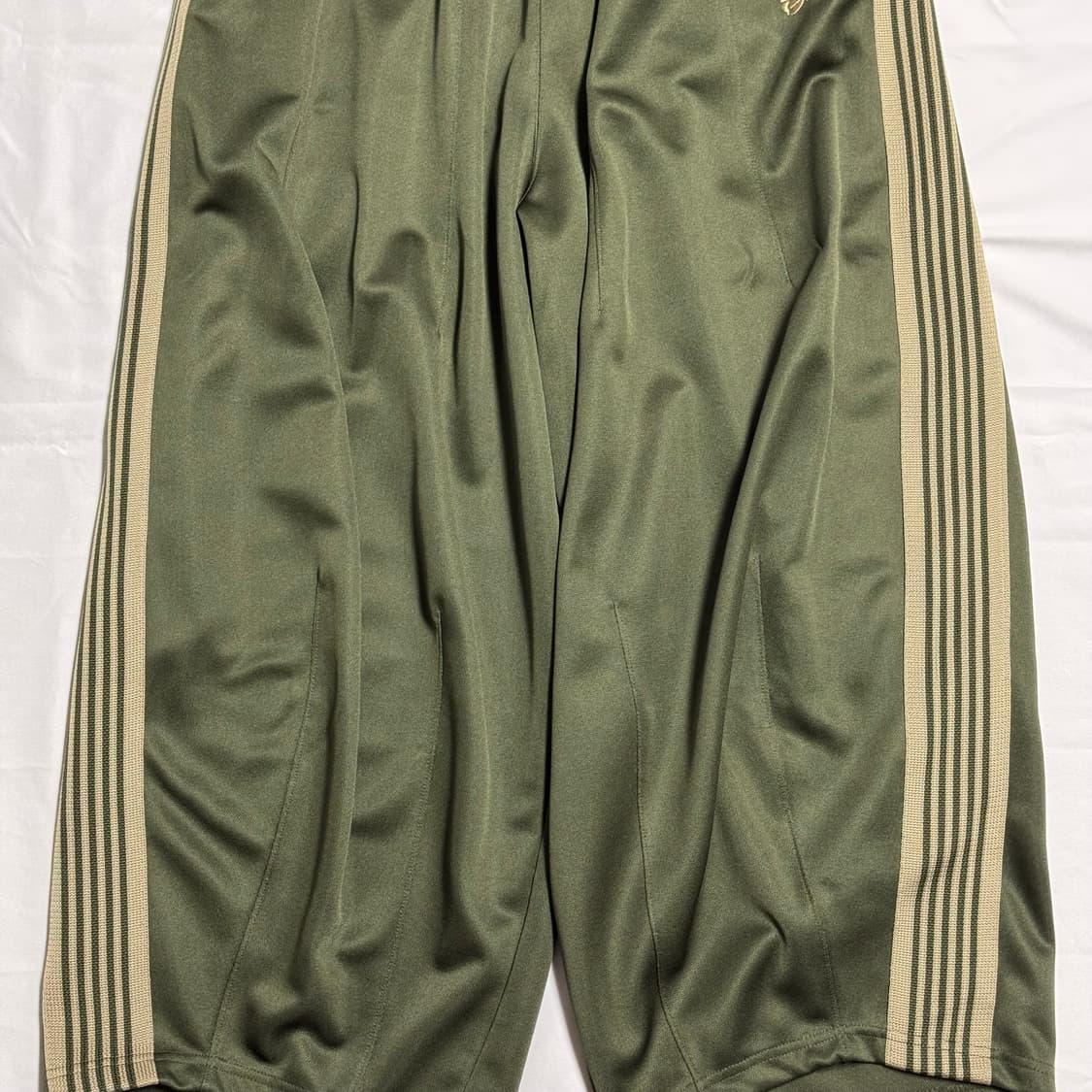 [XS] 니들스 x LHP H.D. 트랙 팬츠 폴리 스무스 와이드 올리브 상품이미지6