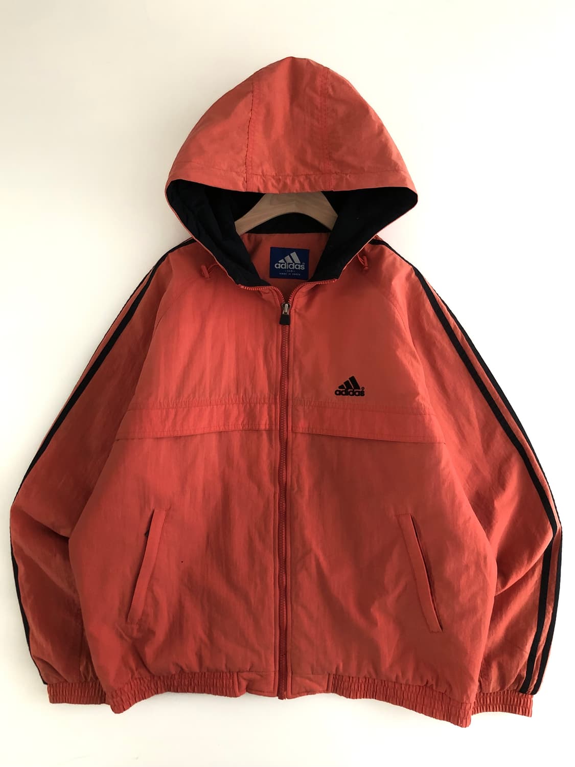 Adidas 아디다스 딥오렌지 컬러 아노락 후드 자켓 상품이미지3