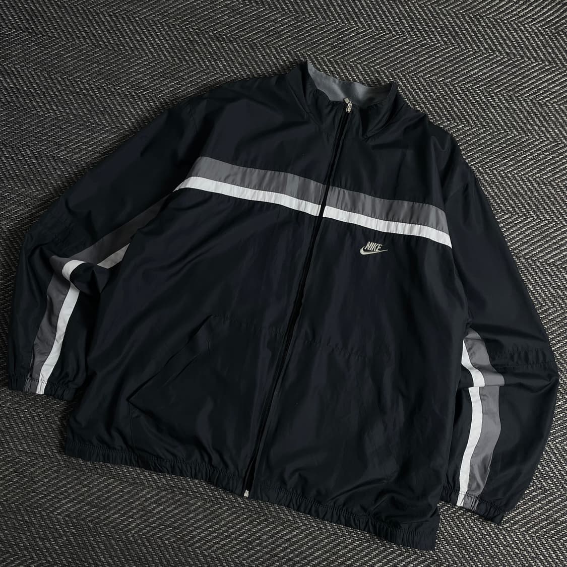90s 나이키 올드스쿨 배색 박시핏 바람막이y 3211 상품이미지1
