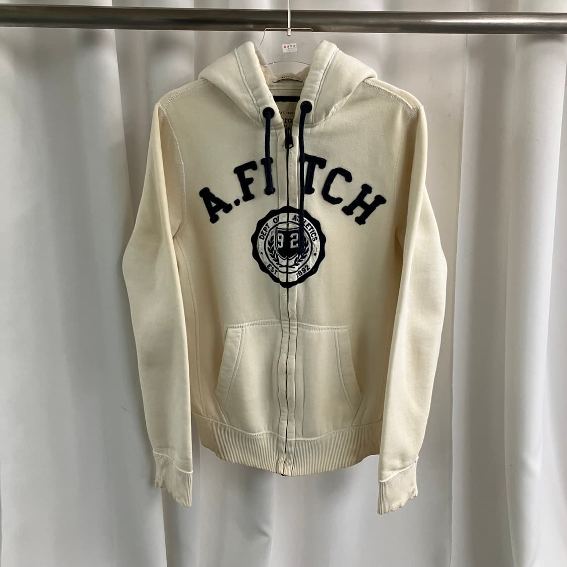 아베크롬비 크림 후드집업 M 상품이미지1