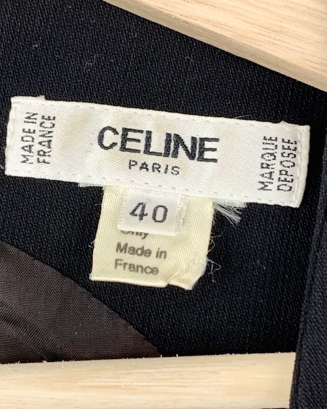 Celine 셀린느 90s 체인 블랙 원피스 상품이미지8