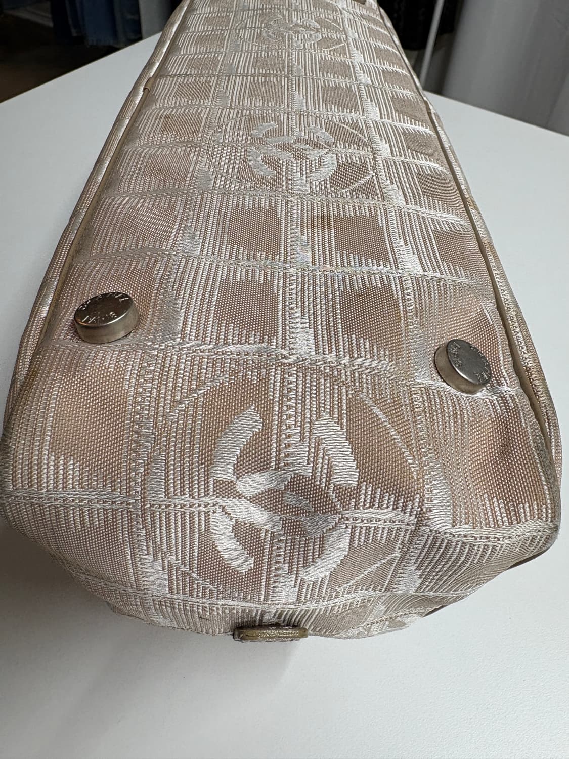 00's 샤넬 뉴 트래블 라인 볼링백 상품이미지3