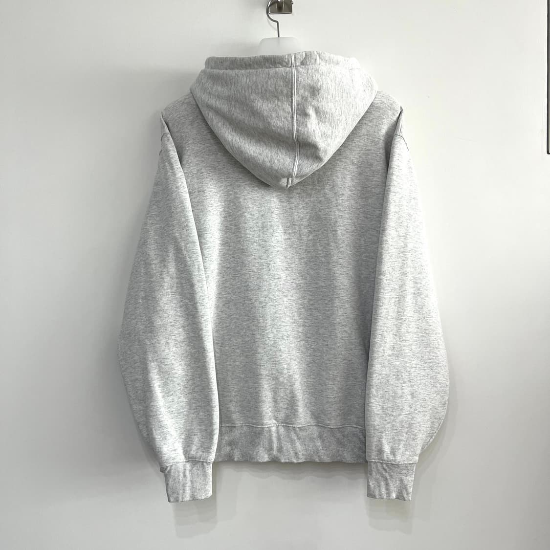 스투시 스탁로고 애플리크 애쉬헤더 후드티 상품이미지3