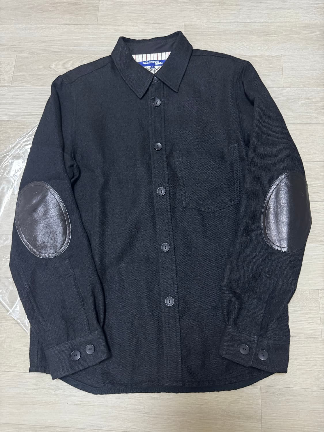 [M] 꼼데가르송 준야와타나베 엘보우 패치 셔츠 상품이미지1