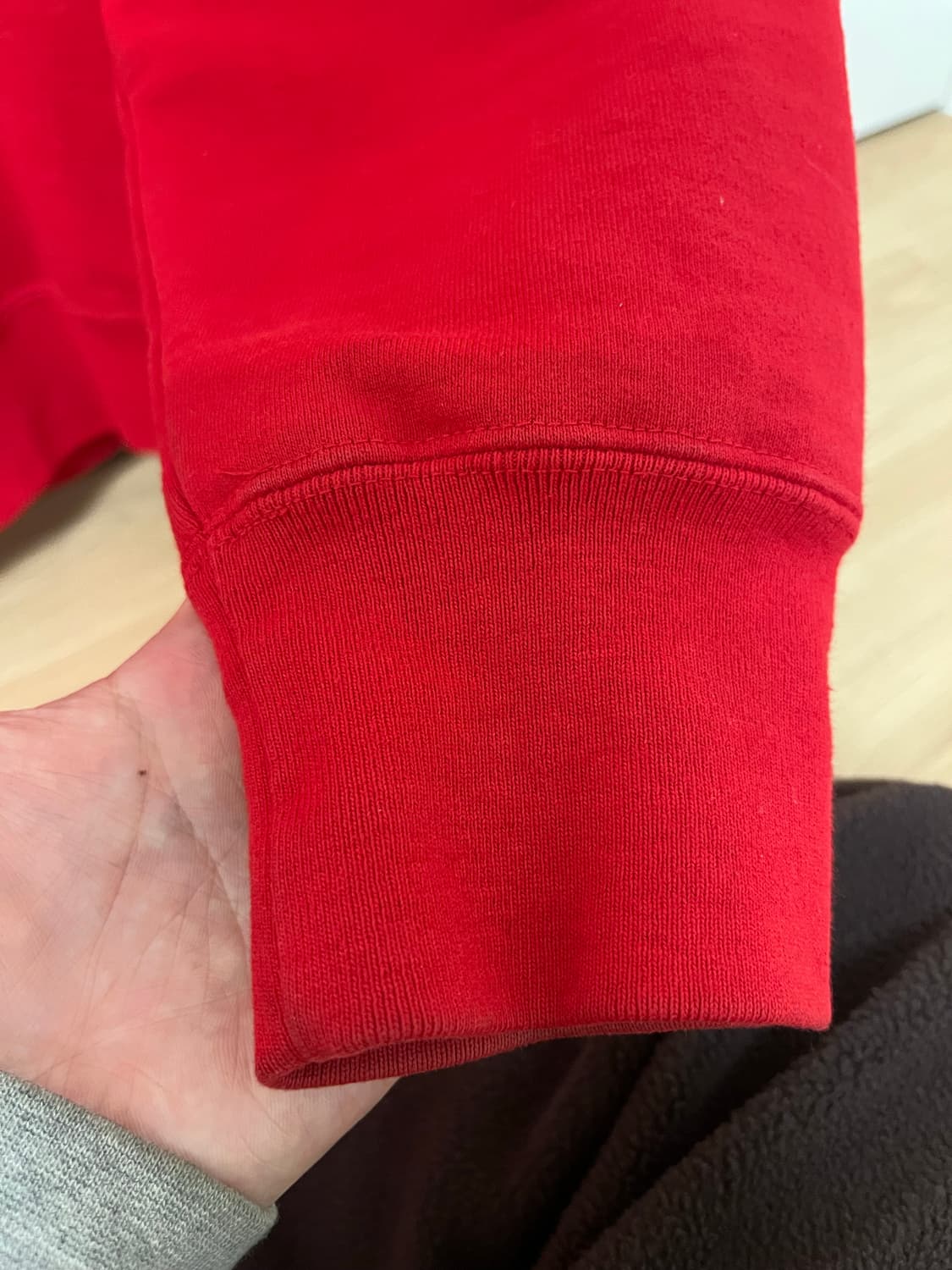 슈프림 19F/W  Fuck You 크루넥 레드 M 상품이미지6