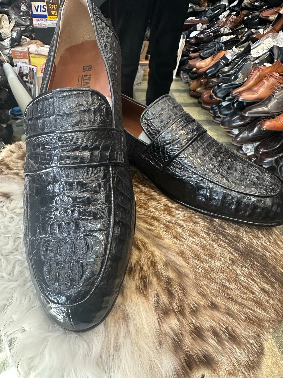 (285) 크로커다일 레더 로퍼 상품이미지1