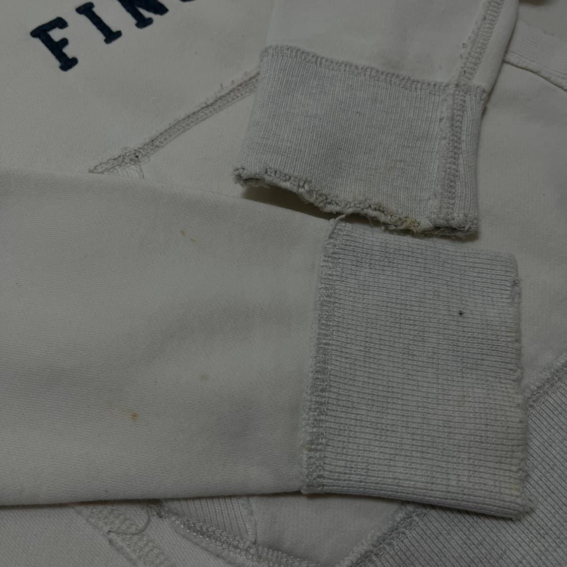 아베크롬비 100M Finals 로고 기모 후드티 S/90 상품이미지8