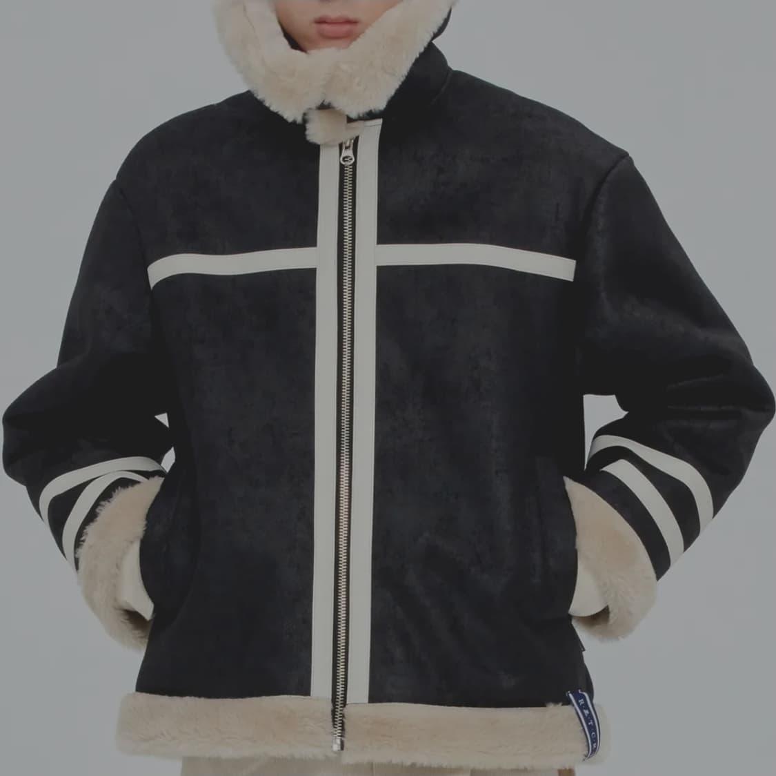 로맨틱크라운 콜드 웨이브 무스탕 자켓 L _ 공용 상품이미지1