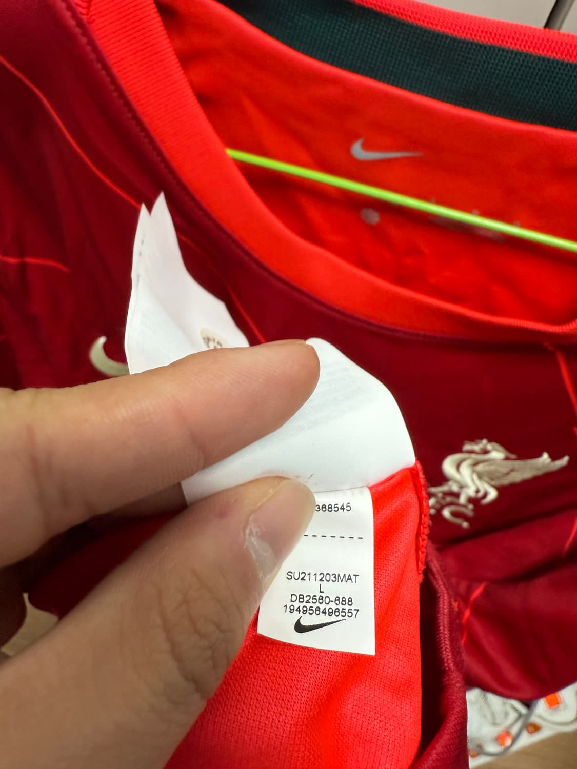 21/22 리버풀 살라 유니폼 상품이미지4